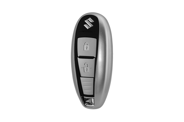 Key Cover - Oval Smart Key (Silver)