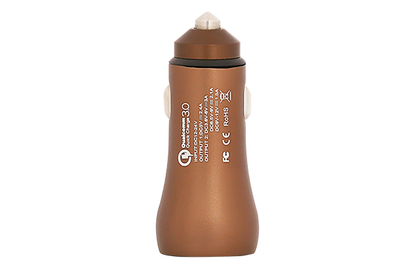 Car Charger - Fast Charging (Brown)