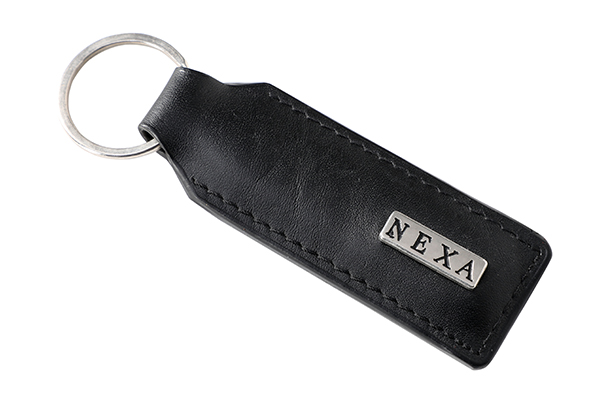 Key Ring - Leather (Black)