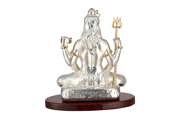 God Idol - Shiva (Silver Plated) | Gold