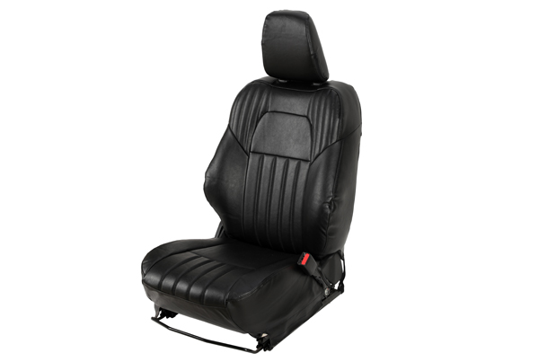 Seat Cover - Black Liner Highlight - (Premium PU) | Swift (V Variant)