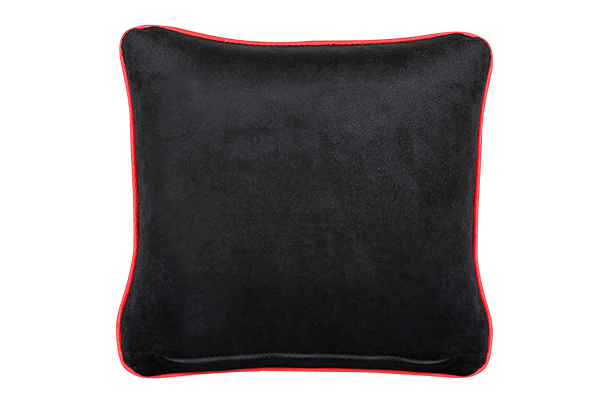 Cushion - Memory Foam (Black & Red)