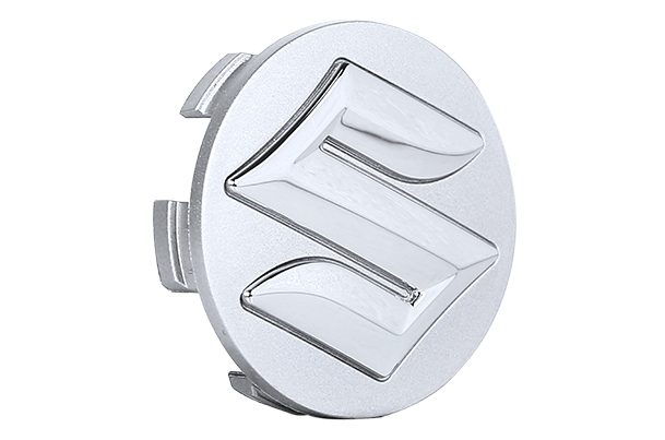 Alloy Wheel Center Cap (Silver/Chrome)