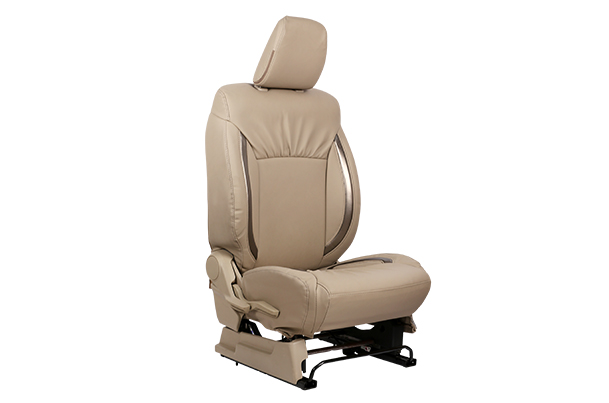Seat Cover - Beige Gathering (Premium PU) | XL6