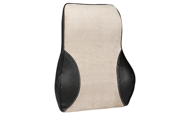 Cushion - Lumbar Back Support (Black & Beige)