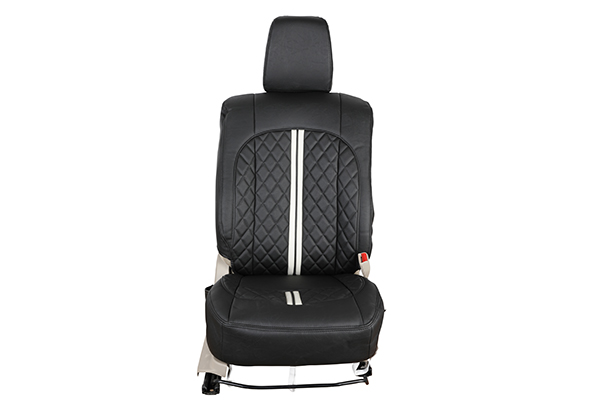 Seat Cover - White Lining (Premium PU) | Ignis (Sigma)