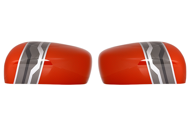 Interior Styling Kit - ORVM/IRVM/Door Sill Guard (Red) | S-Presso
