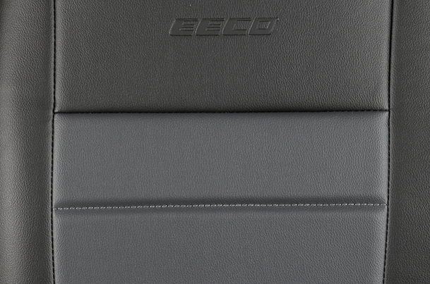 Grey Highlight Quilted Finish Seat Cover | EECO - 5 Seater