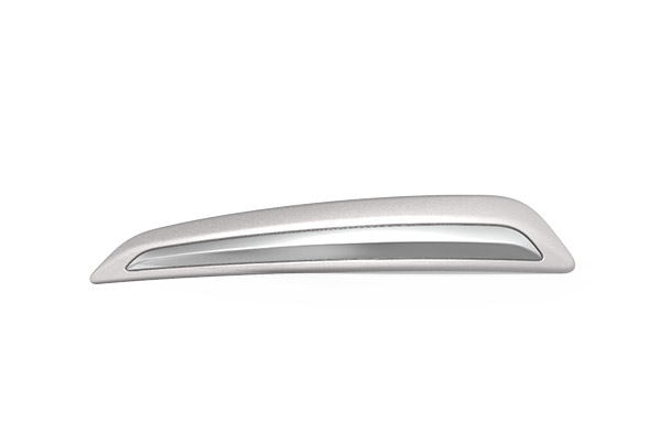 Bumper Corner Protector (Silky Silver With Chrome) | Swift