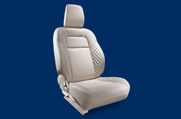 Seat Cover - Beige Sapphire Siding Finish (PU) | Dzire (L Variant)