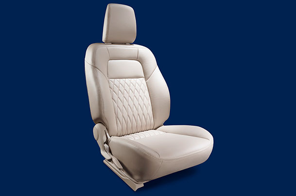 Seat Cover - Mason Tile Lining Highlight (PU) | Dzire (V & Z Variant)