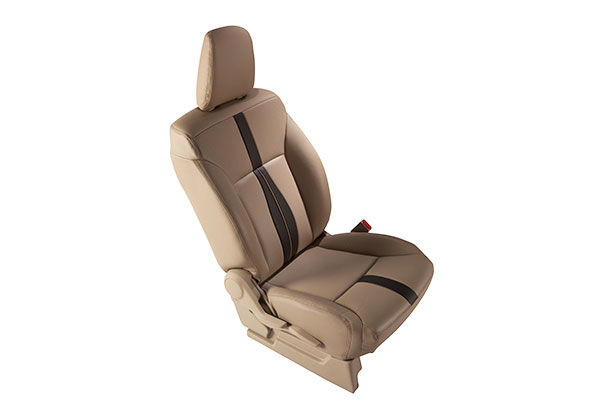 Seat Cover - Black Liner Highlight (PU) | Ertiga (V & Z Variant)
