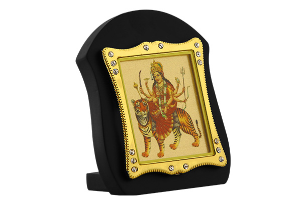 Dashboard Frame - Durga (MDF) 24k Gold Plated
