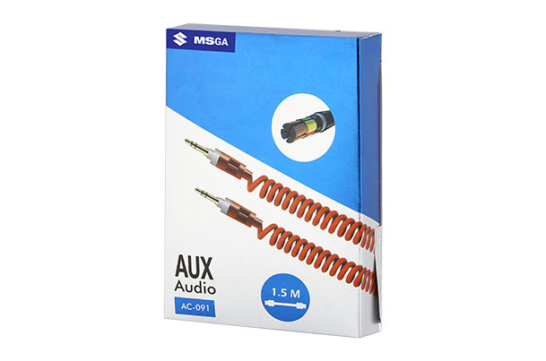 Auxiliary Audio Cable (Blue)