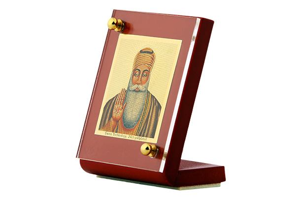 Dashboard Frame Guru Nanak 24k Gold Plated