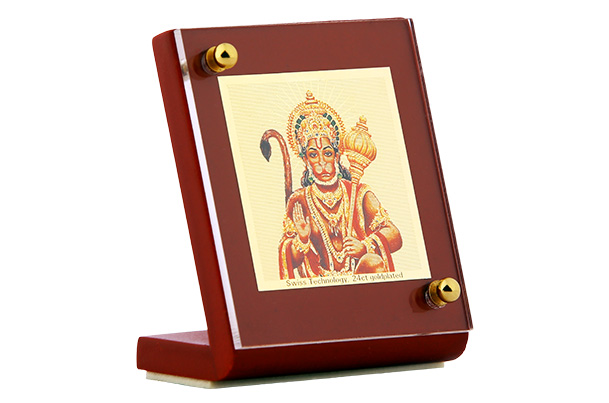 Dashboard Frame Hanuman 24k Gold Plated