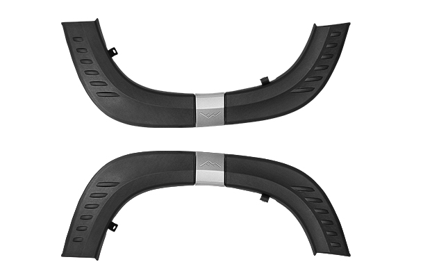 Wheel Arch Kit - Black + Silver | New  Brezza (All Variants)