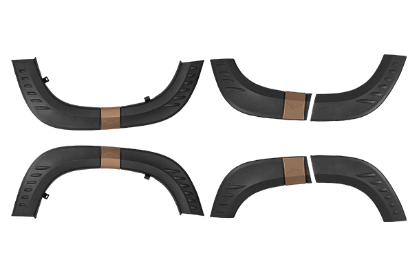 Wheel Arch Kit - Black + Brown | New  Brezza (All Variants)