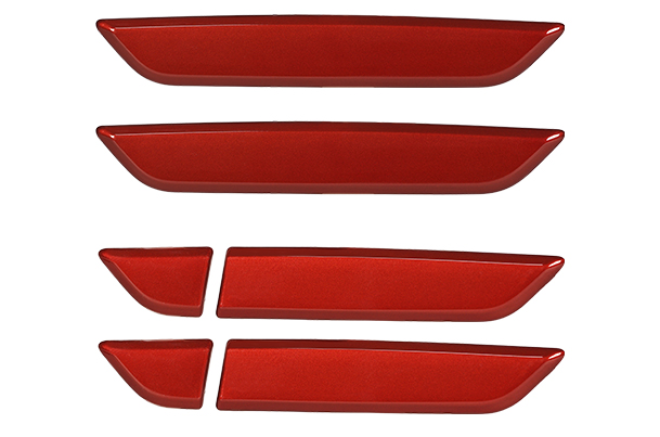 Wheel Arch Garnish - Red | New  Brezza (All Variants)
