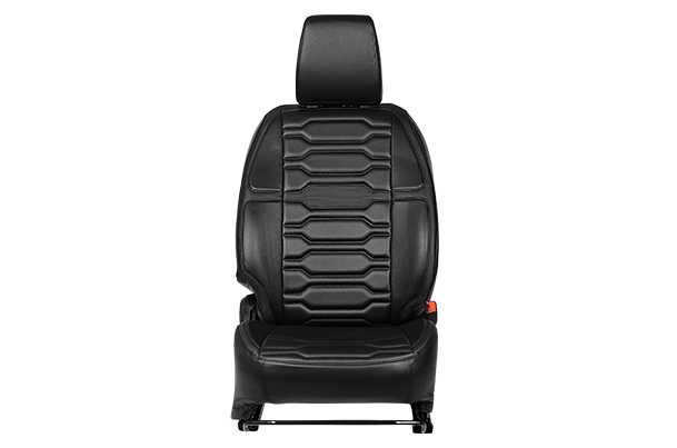 Seat Cover - Black Beam Crisp Highlight | New  Brezza (V Variant)