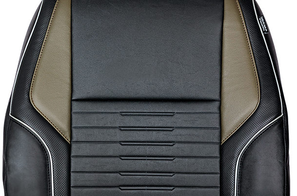 Seat Cover - Premium Woods Stroke Finish | New  Brezza (V Variant)