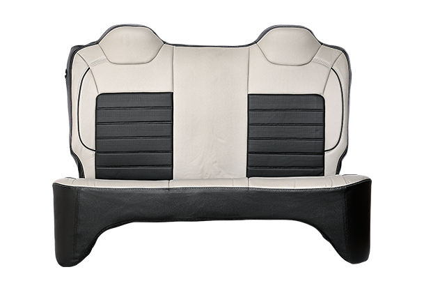 Seat Cover - Beige Tone Black Lining Finish  | New Alto K10 (V/V+)