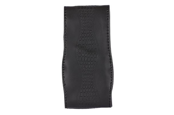 Steering Wheel Cover - Premium Leather (Black)