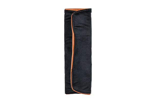 Cushion - Seat Belt Cover (Black & Beige) | 2 Pieces