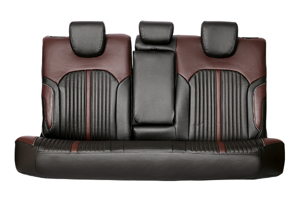 Seat Cover Luxe Brown Highlight Fabric Finish | Grand Vitara (Sigma, Delta Variant)