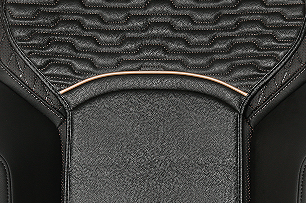 Seat Cover Bevel Copper Lining Finish | Grand Vitara (Zeta, Zeta+ Variant)