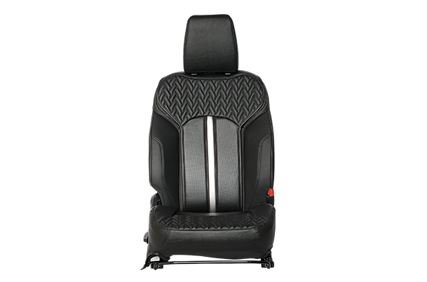 Seat Cover Premium Silver Highlight Finish | Grand Vitara (Zeta, Zeta+ Variant)