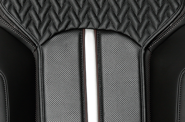 Seat Cover Premium Silver Highlight Finish | Grand Vitara (Zeta, Zeta+ Variant)