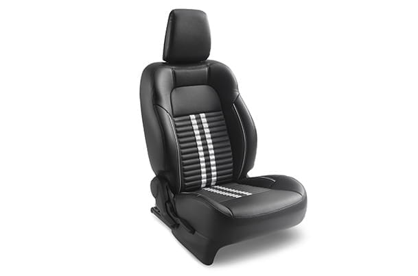 Seat Cover - Dashfall White Finish (PU) | Swift CNG (V Variant)