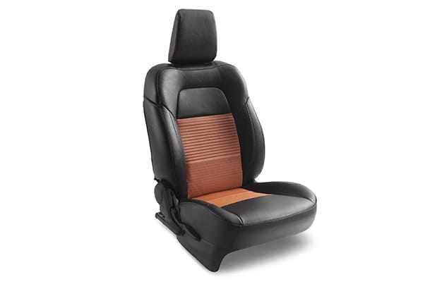 Seat Cover - Red Streak Finish (Premium PU) | Swift CNG (V Variant)