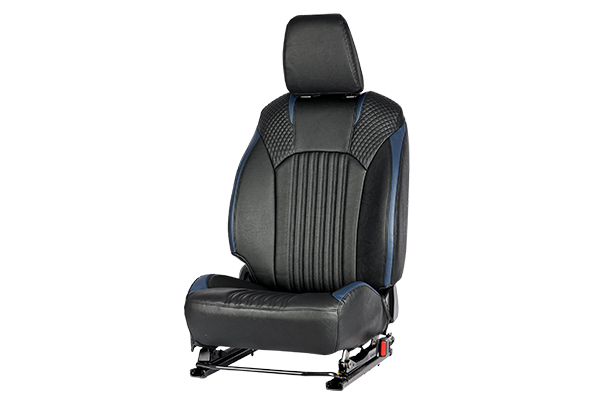 Seat Cover - Adrenaline Lines Finish (Premium PU) | New Baleno (Delta & Sigma Petrol/CNG Variant)