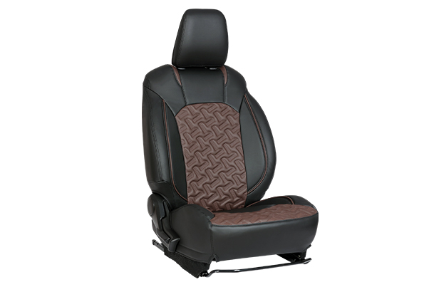 Crystal Cross Bordeaux Finish Seat Cover | Fronx