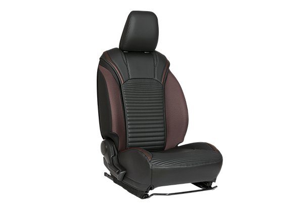 Power Scales Bordeaux Finish Sleeve Seat Cover | Fronx