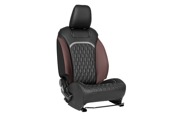 NexCross Silver Finish Sleeve Seat Cover | Fronx