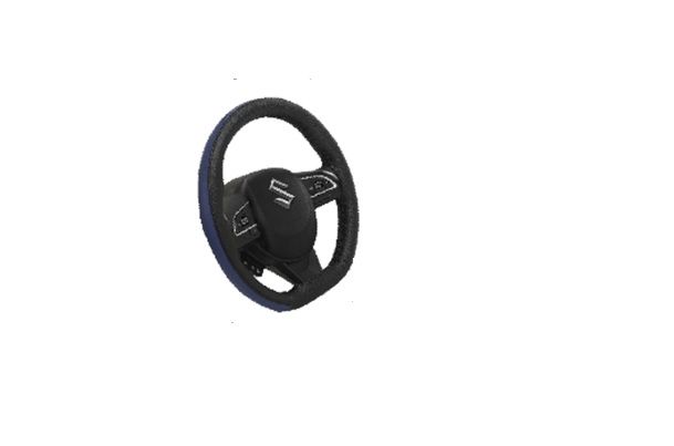 Steering Cover - Dark Blue (Bottom Flat Cover)