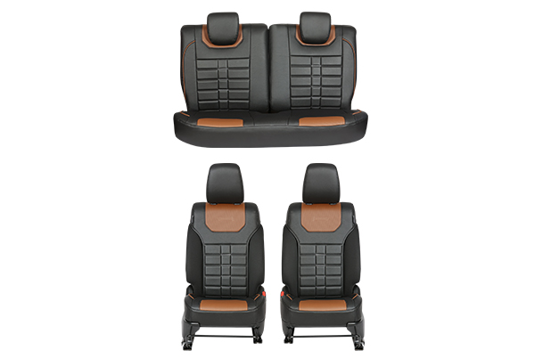 Off-Roader Dual Stroke Finish Seat Cover | Jimny