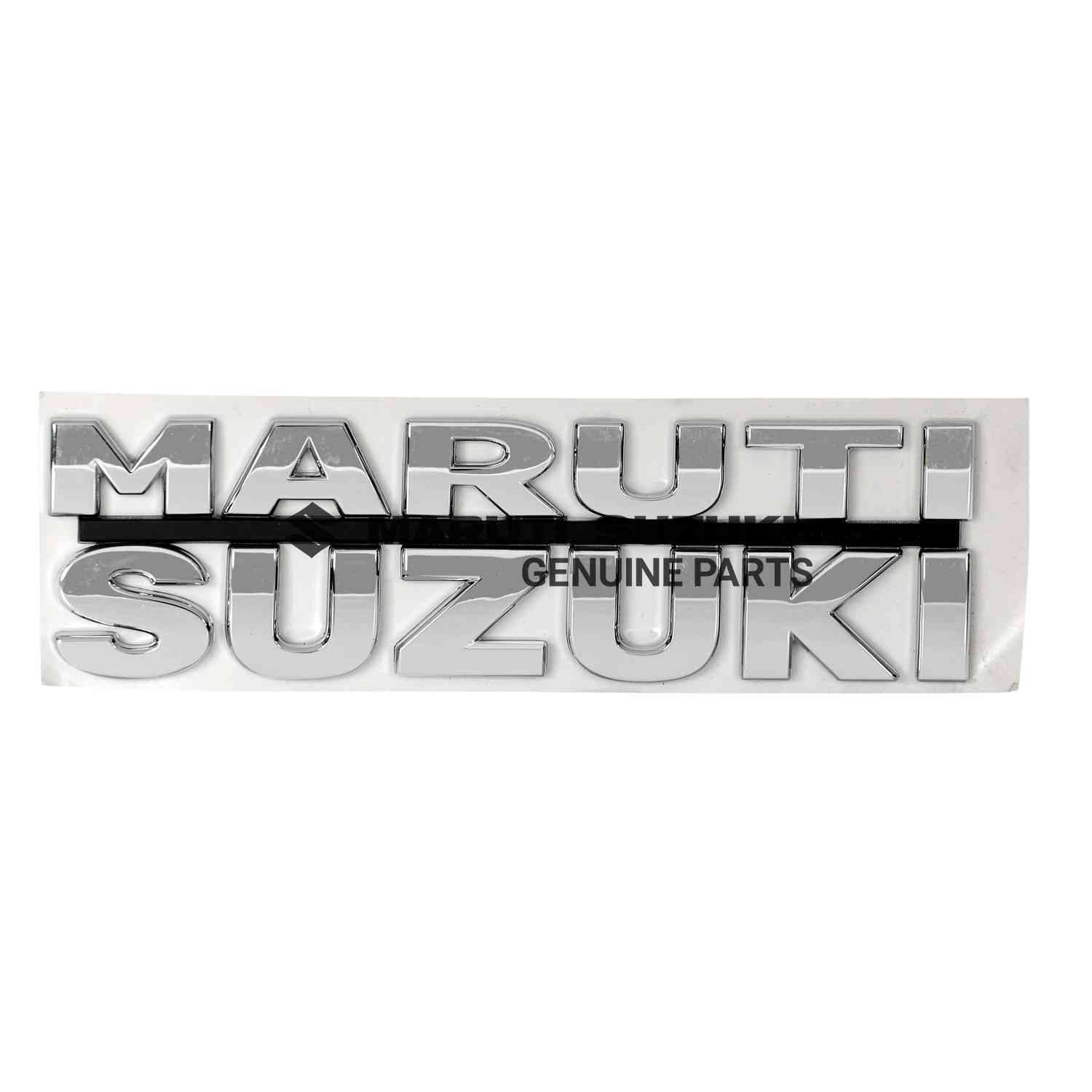 EMBLEM - MARUTI SUZUKI (CHROME)