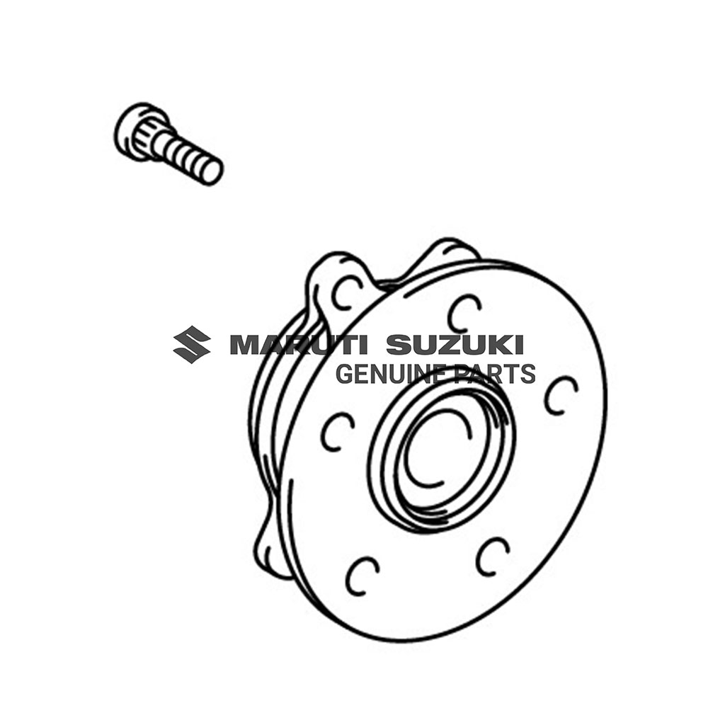 HUB & BEARING ASSY_FR AXLE_RH