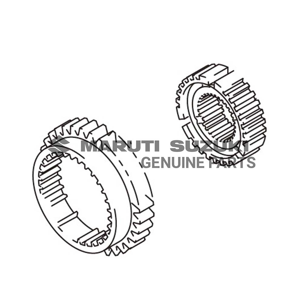 HUB ASSEMBLY_LOW SPEED SYNCHRONIZER